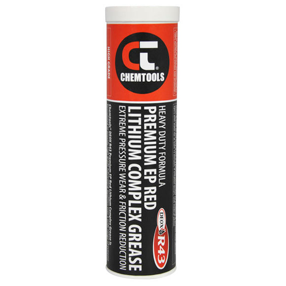 Chemtools DEOX CT-R43-450G Premium EP Red Lithium Complex Grease 450g