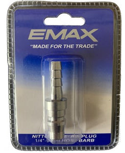 EMAX E20PH NITTO Style Plug,1/4" Hose Barb