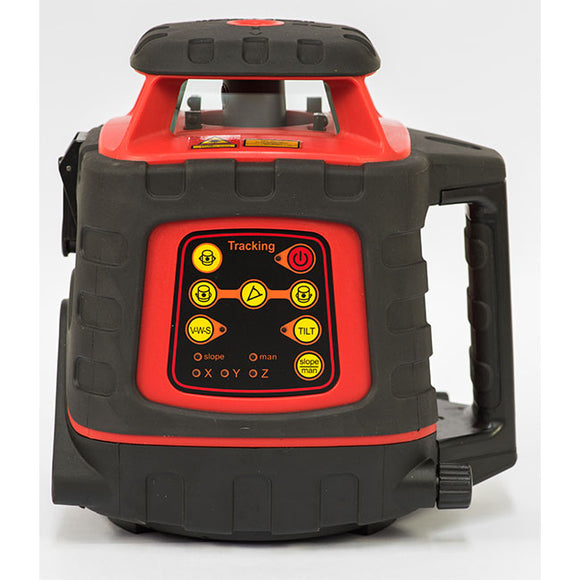 EGL624GM – RedBack Electronic Levelling Rotating Laser Level H/V with Auto Grade Match + MM Tracking Receiver