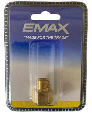EMAX EM04F04 Brass Fitting 1/4