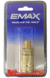 EMAX ESUT12SM RYCO Style Coupler 1/4" Male