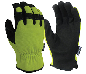 Maxisafe GRS255-10 G-Force HiVis Synthetic Riggers Glove Size 10 Large