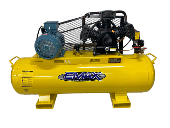 EMAX WS4112 3Phase 4HP Compressor Heavy Duty Industrial Workshop Series