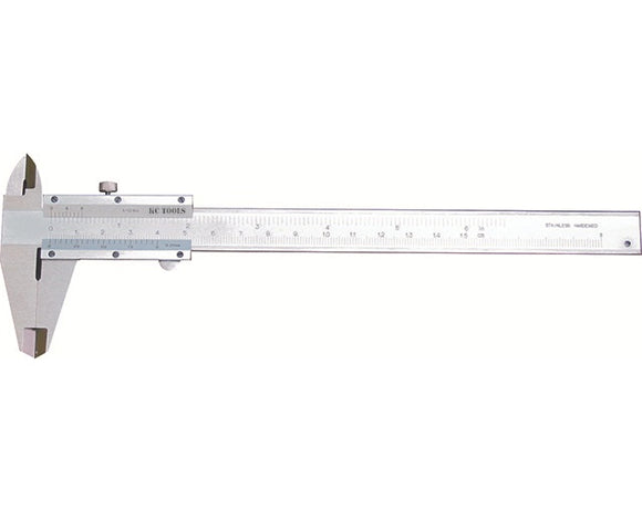 KC Tools M7150 DUAL SCALE CALIPER, VERNIER 150MM / 6