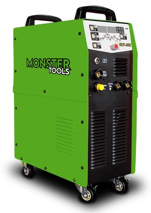 MONSTER TOOLS MCUT50 4in1 Plasma Cutter/MMA Stick/Tig & Compressor WAS $1699.00