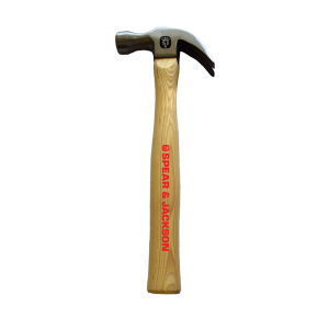 Spear & Jackson SJ-CH24W Claw Hammer Hickory Handle 24oz/680g