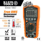 Klein MM700 Digital Multi-meter - TRMS/Low Impedance
