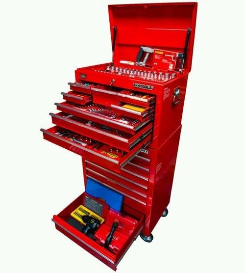 KC Tools ATK360BB 411 PC Roller Cabinet & Top Chest.